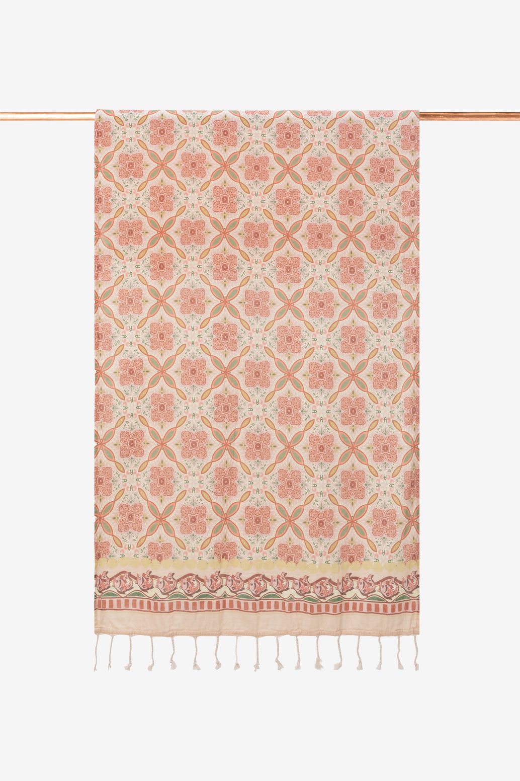 Hamamtuch mit Print - mehrfarbig