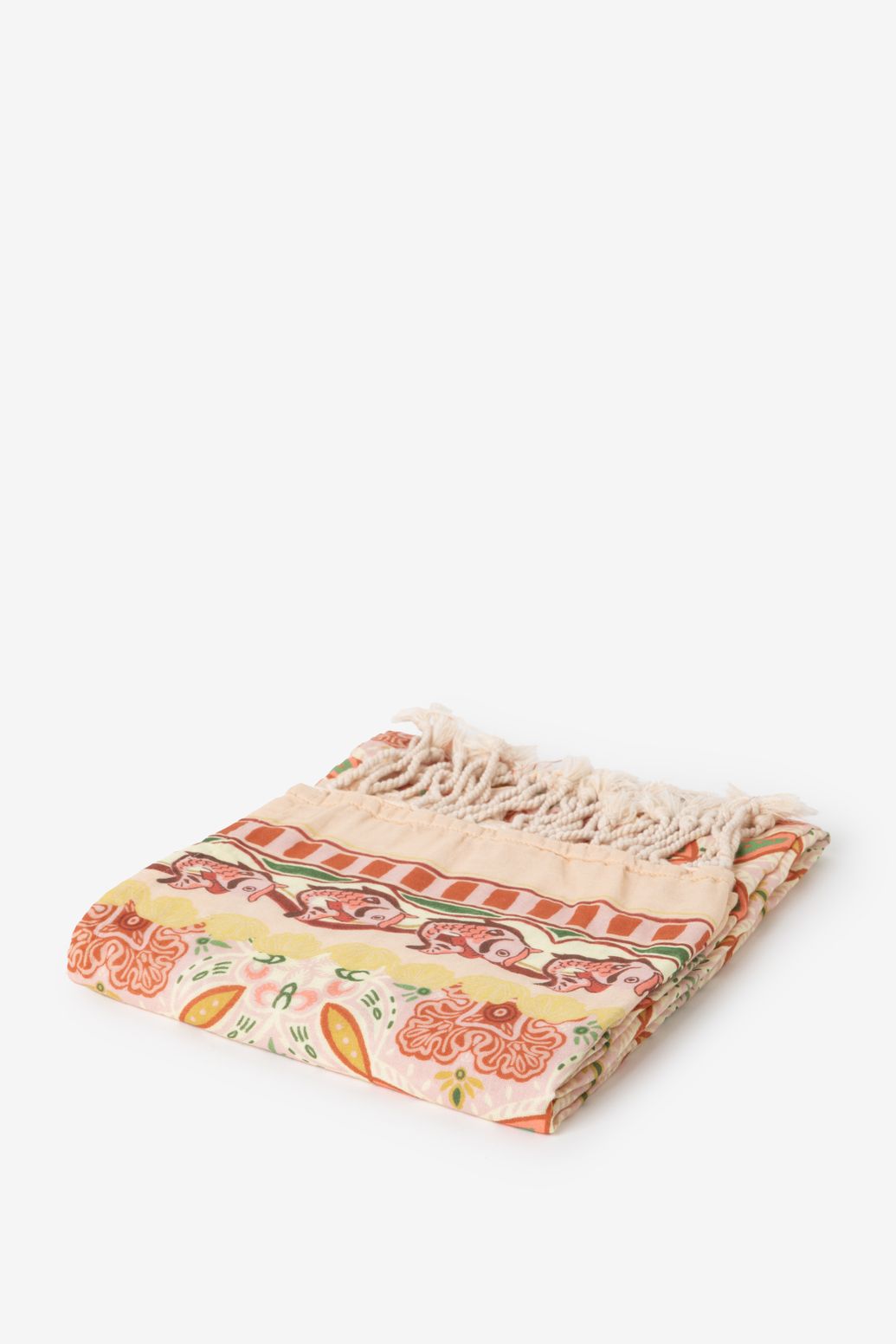 Hamamtuch mit Print - mehrfarbig