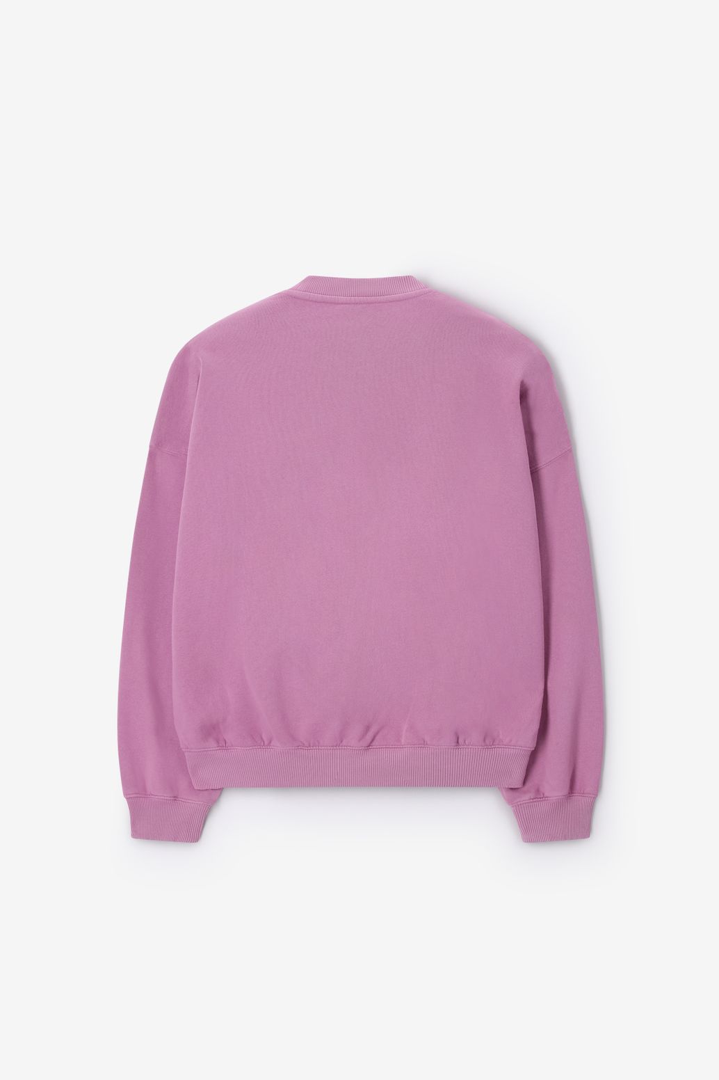 Sweater mit Stickerei - lila