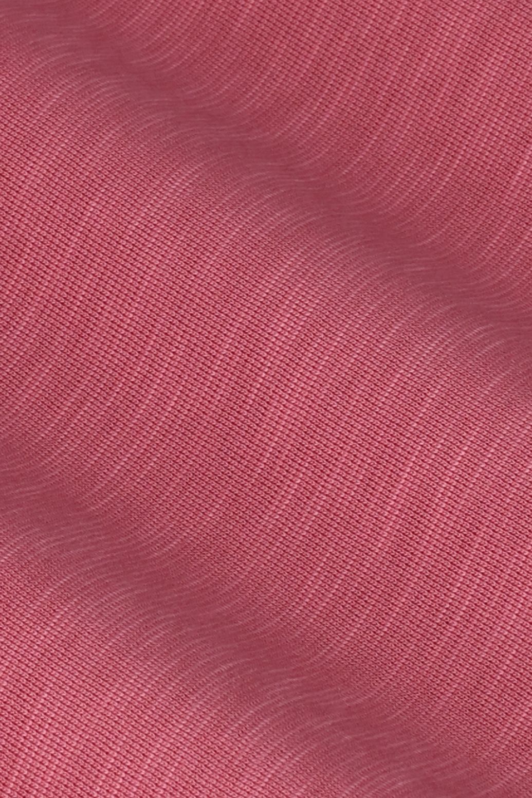 Donkerroze boxy T-shirt