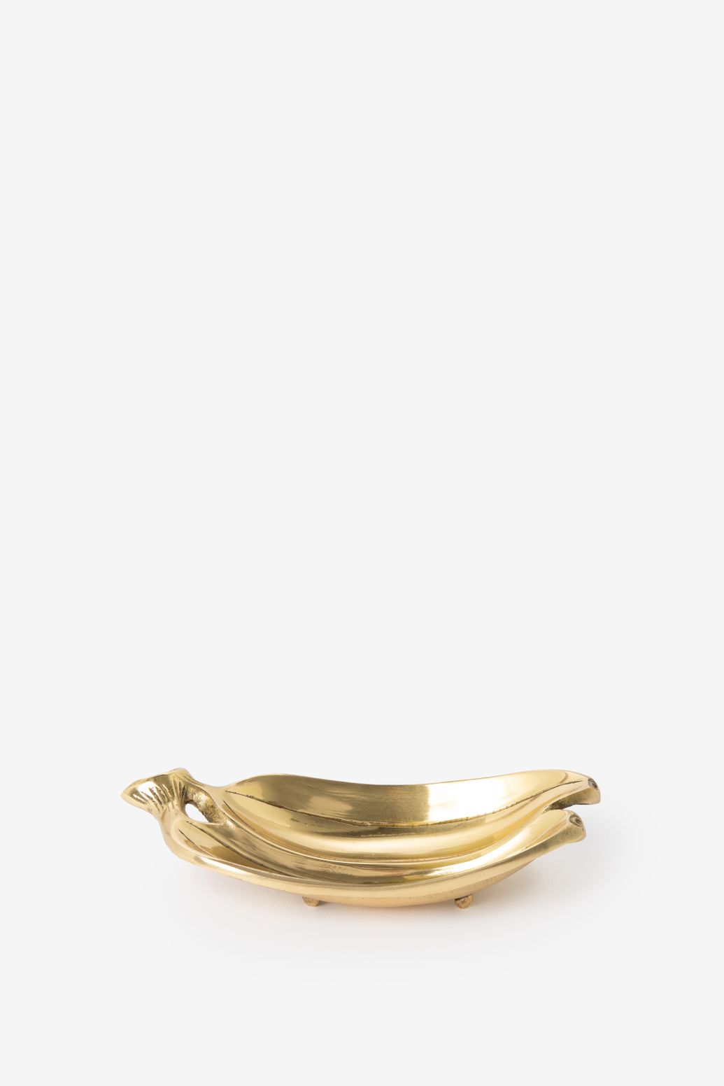 Goudkleurige bananen schaaltje