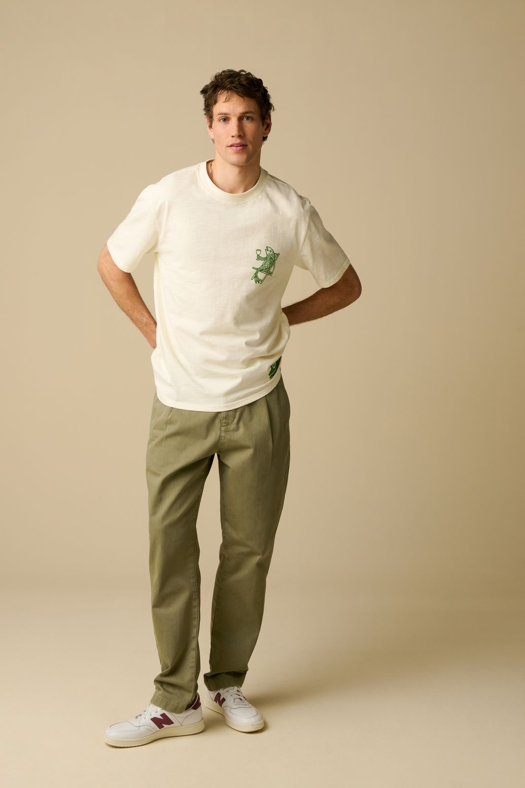 T-shirt avec illustration - blanc