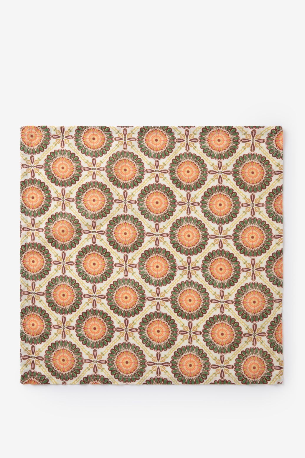 Lot de 4 serviettes avec imprimé - multicolore