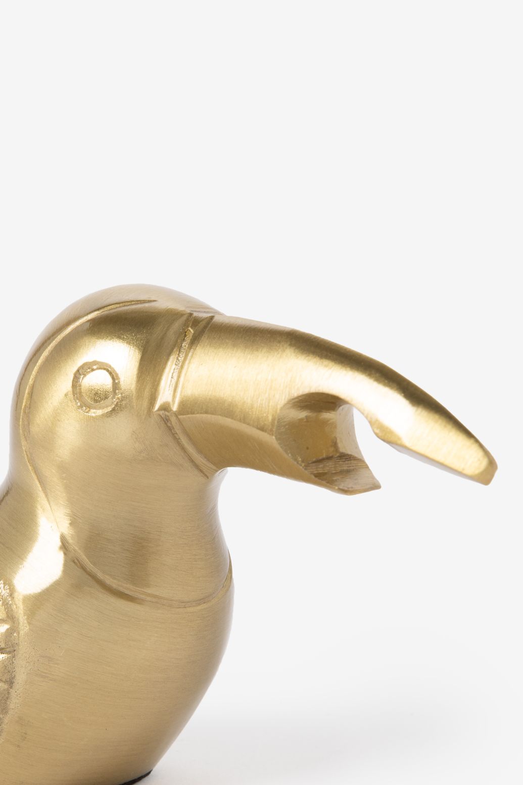 Décapsuleur toucan - doré