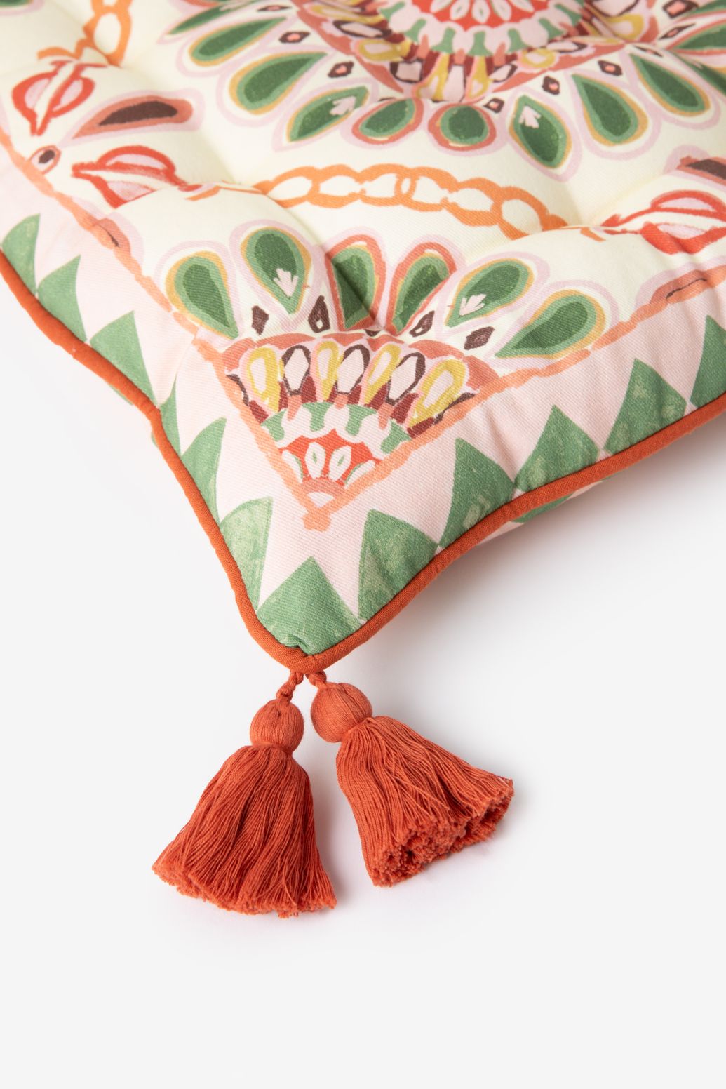 Coussin d'extérieur avec imprimé - multicolore