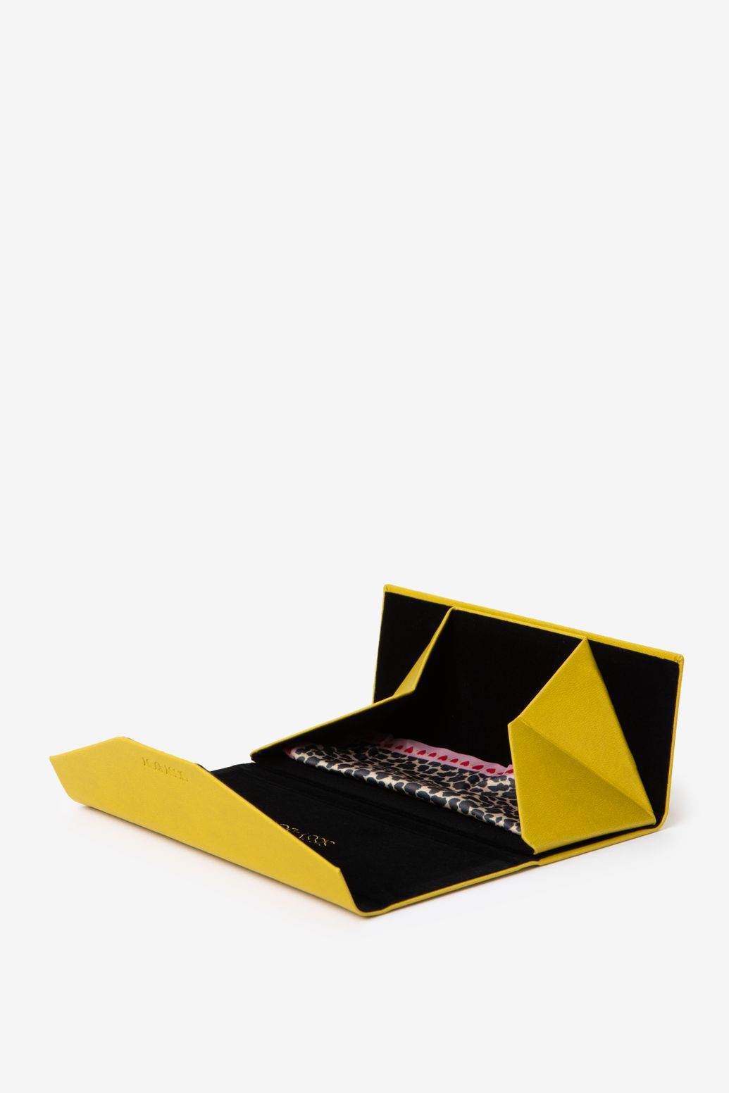 Groene zonnebrillenhoes