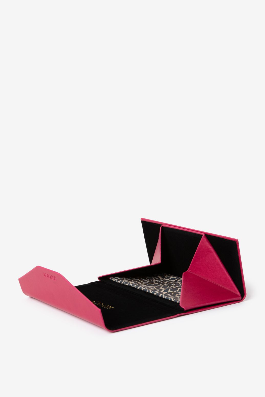 Roze zonnebrillenhoes