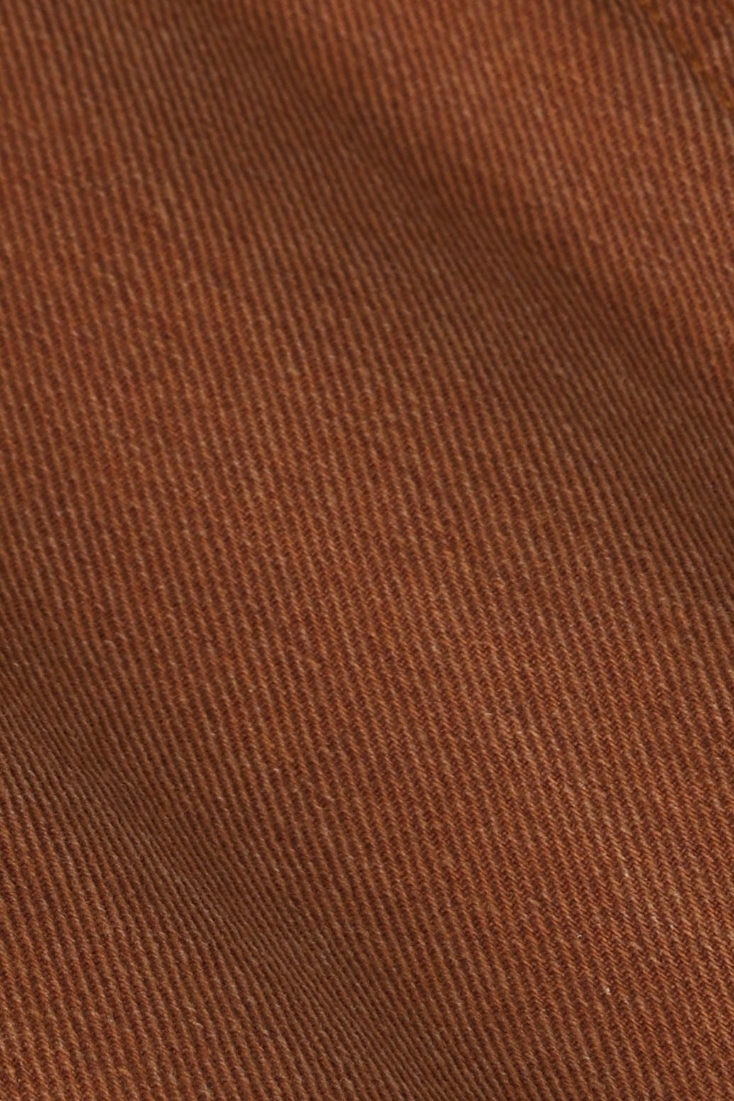 Jean coupe loose taille mi-haute - marron