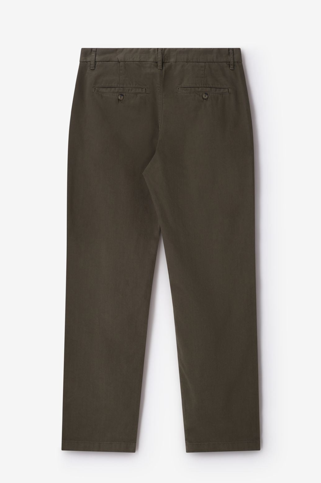 Donkergroene chino