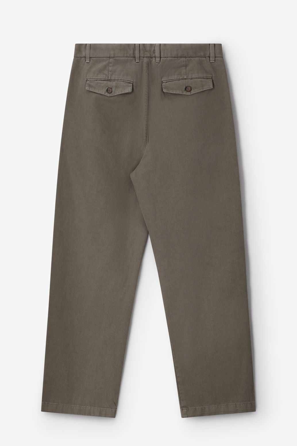 Chino taille mi-haute - vert