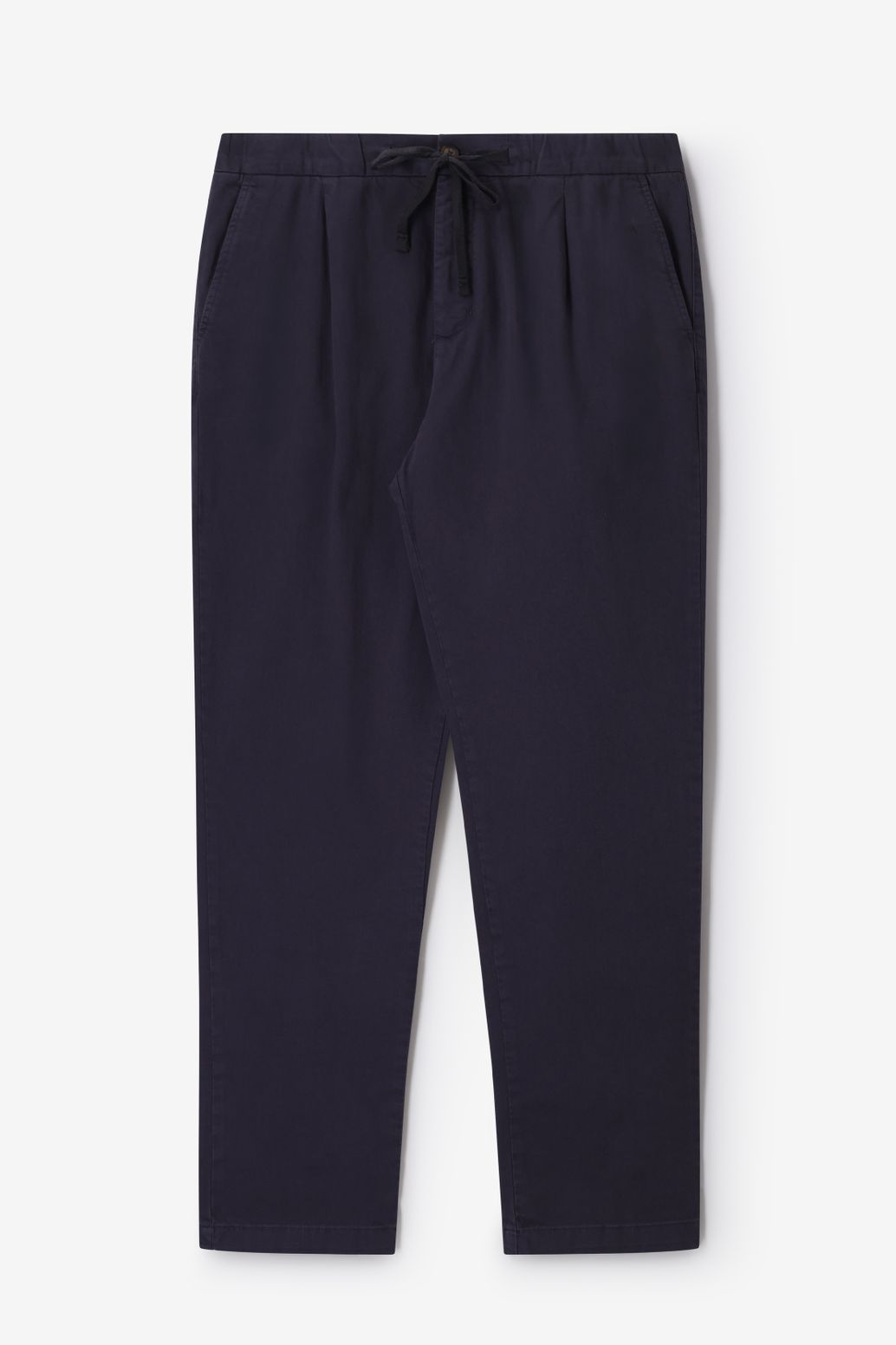 Chino mit mittelhoher Taille - dunkelblau