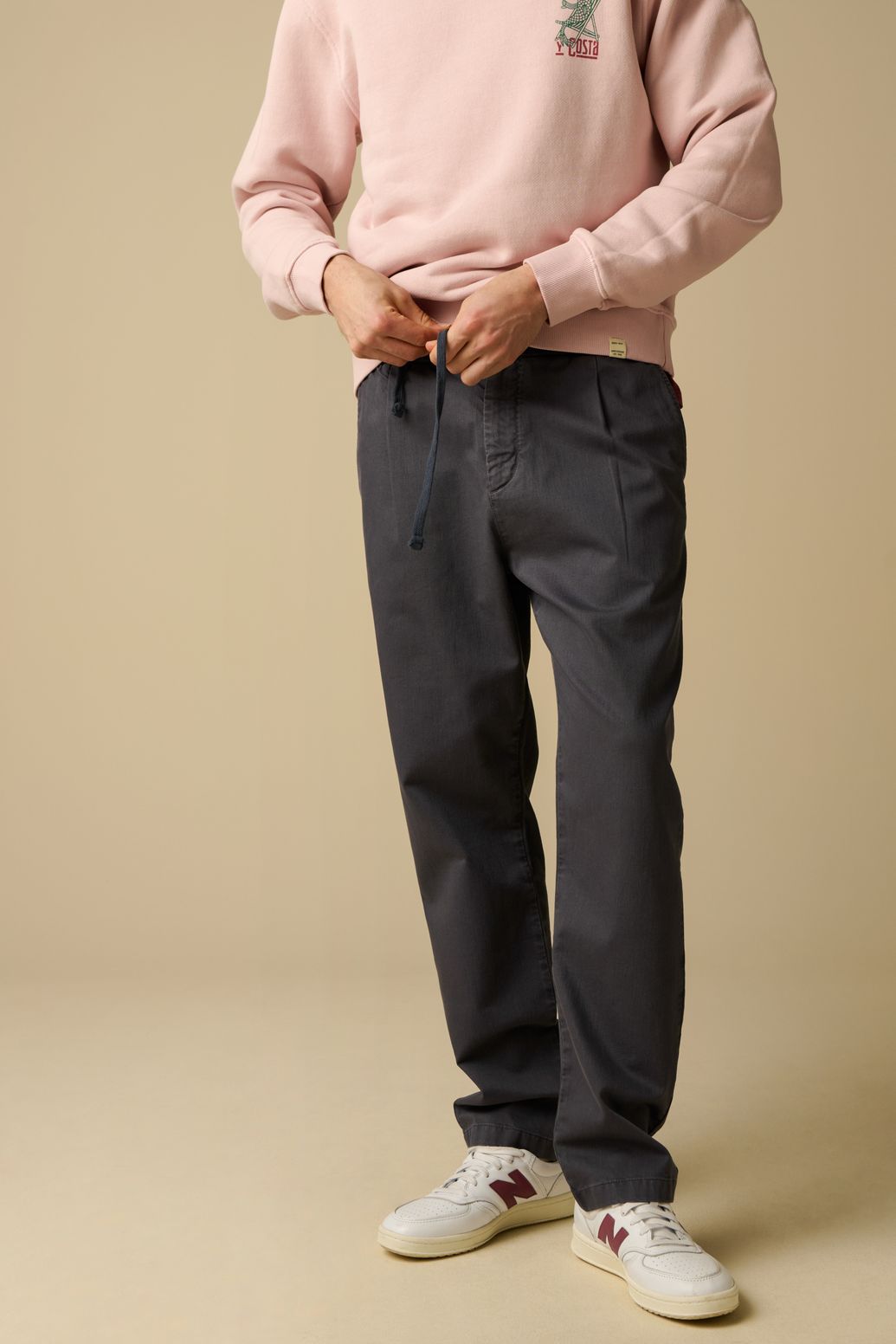 Donkerblauwe chino