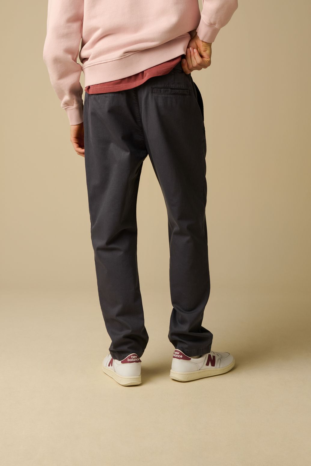 Donkerblauwe chino