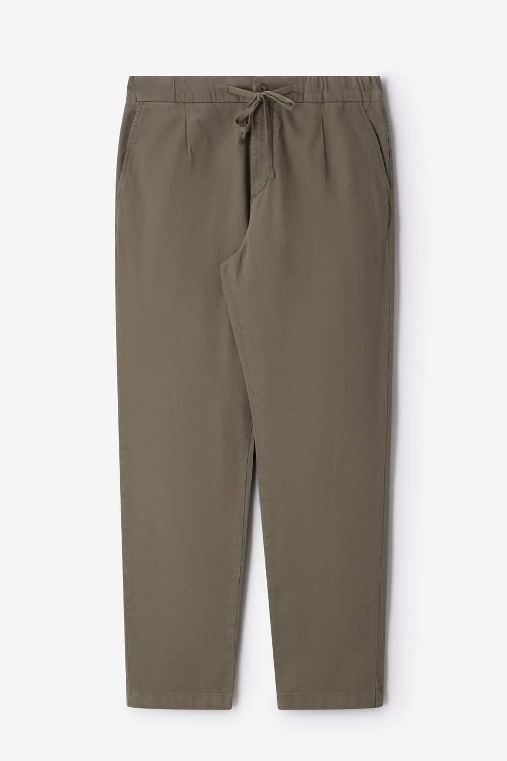 Chino taille mi-haute - vert