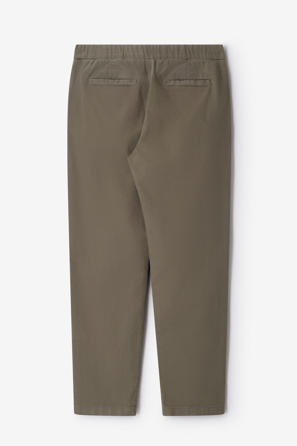 Chino taille mi-haute - vert