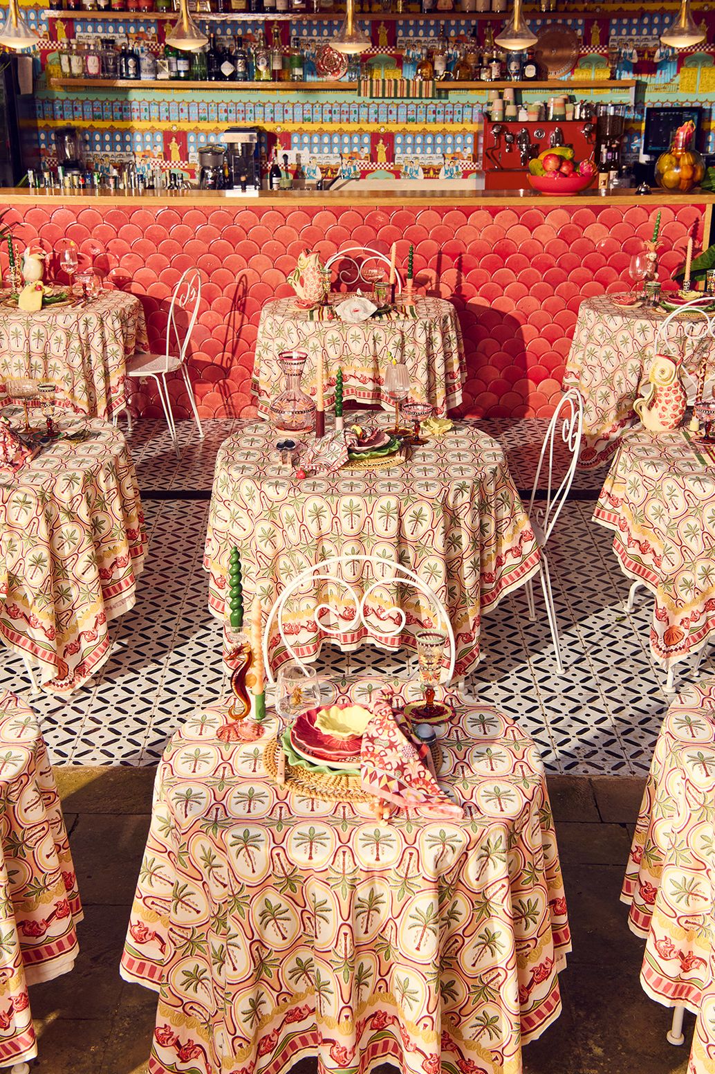 Carafe poisson - multicolore