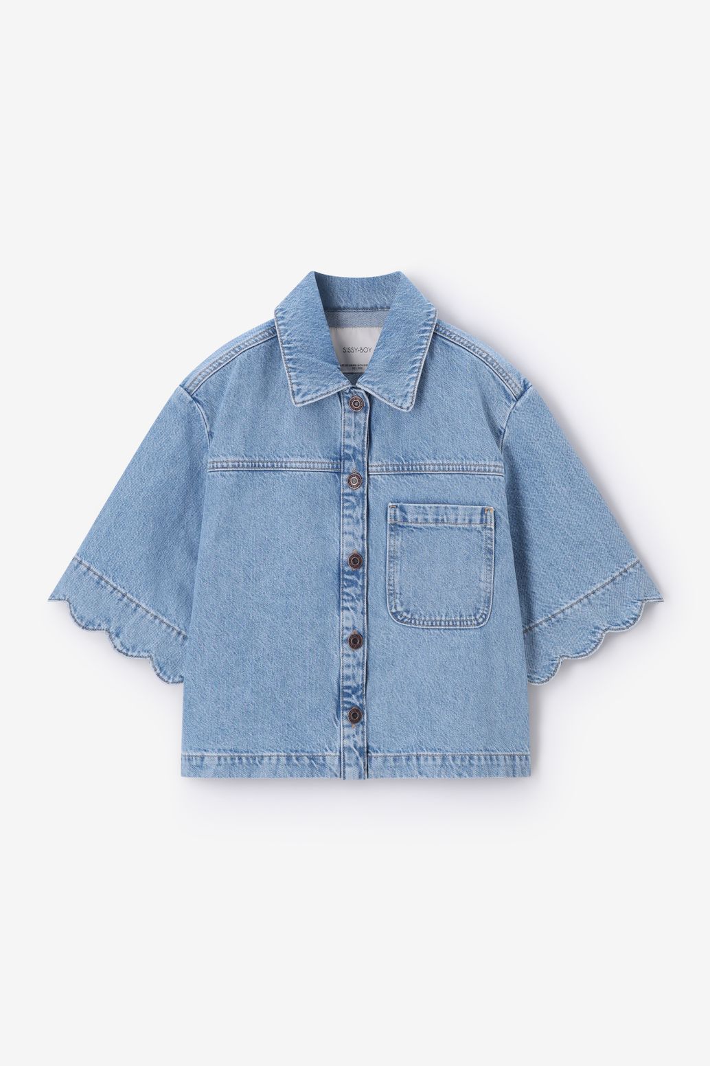 Blauw denim jack