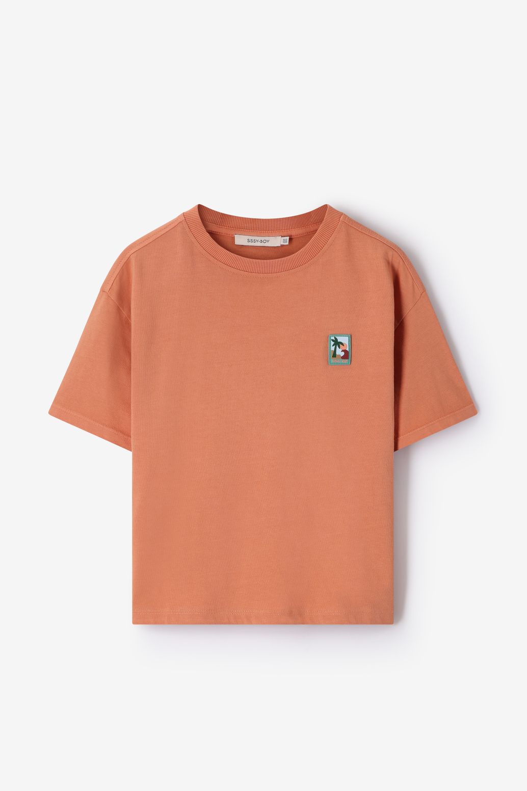 T-shirt avec illustration - orange