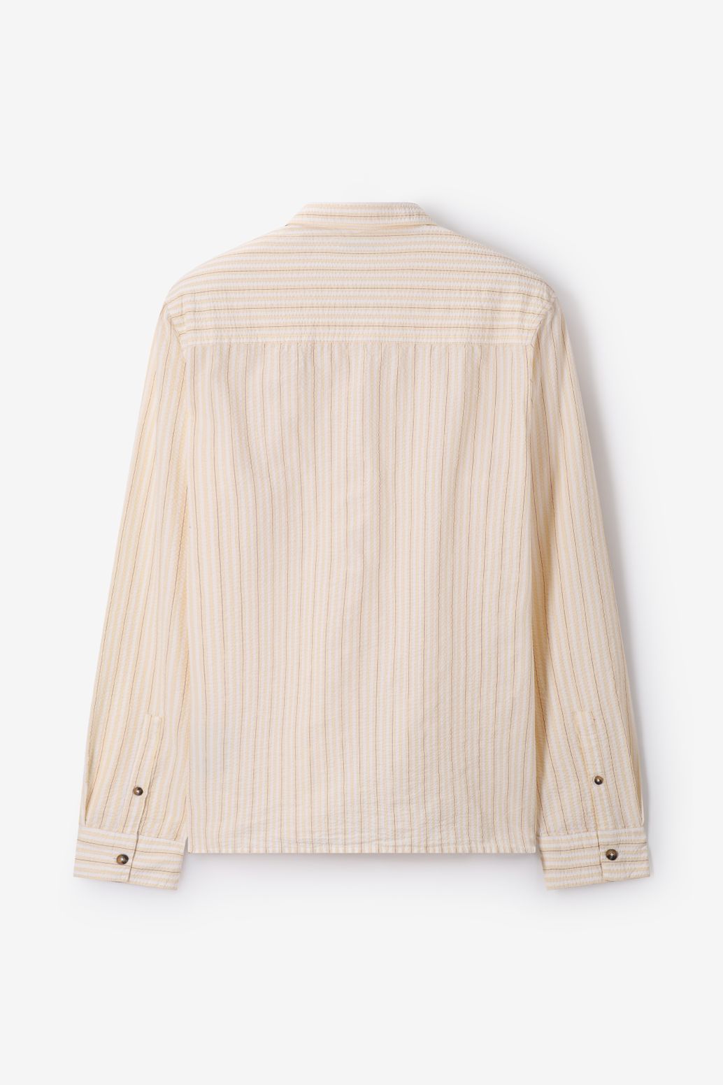 Chemise rayée - jaune