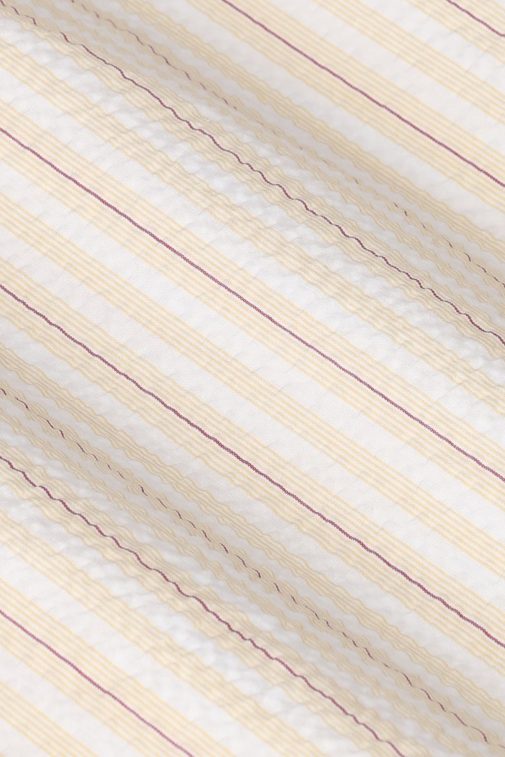 Gestreiftes Hemd - gelb