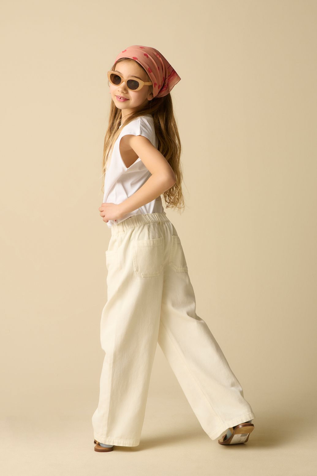 T-shirt avec broderie - blanc