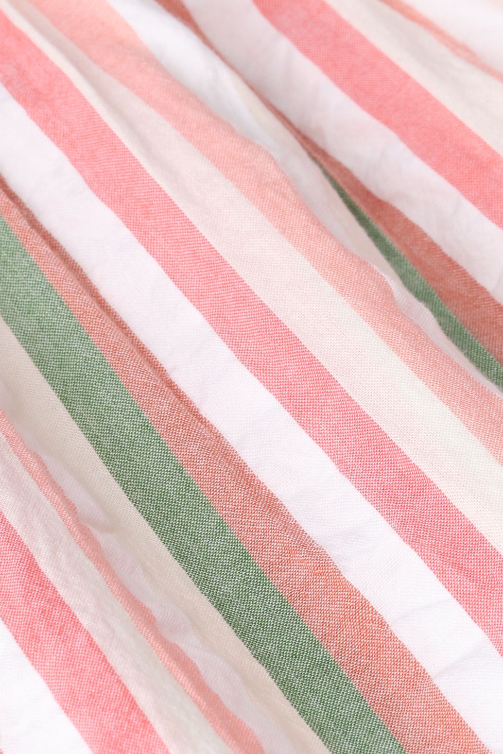 Roze gestreepte skort