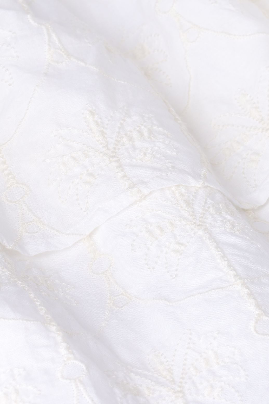 Robe avec broderies - blanc