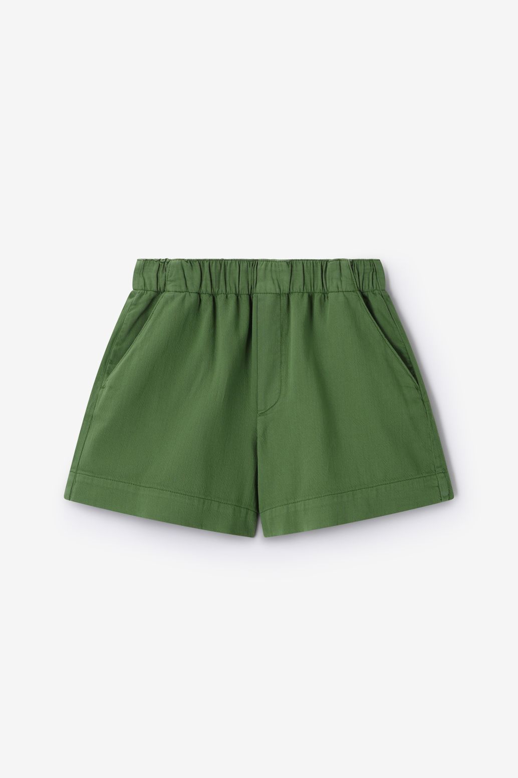 Groene twill short
