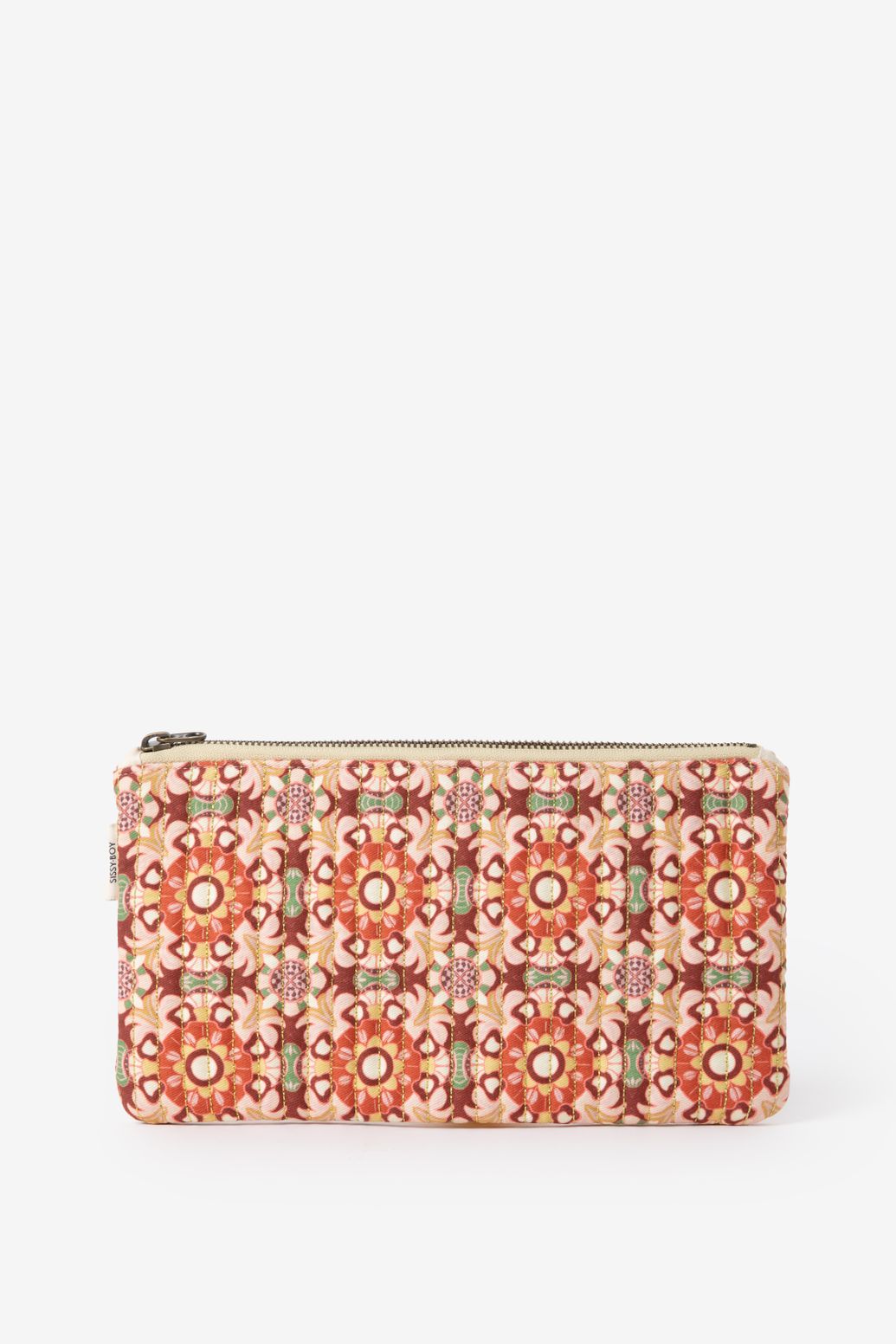 Etui mit Blumenmuster - mehrfarbig