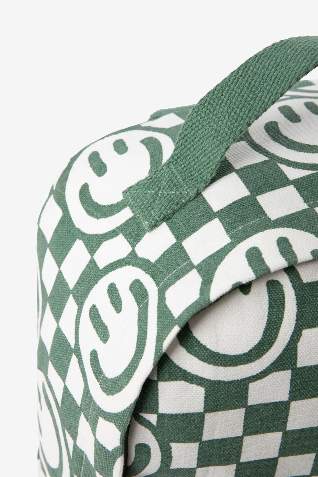 Sac à dos avec smileys - vert