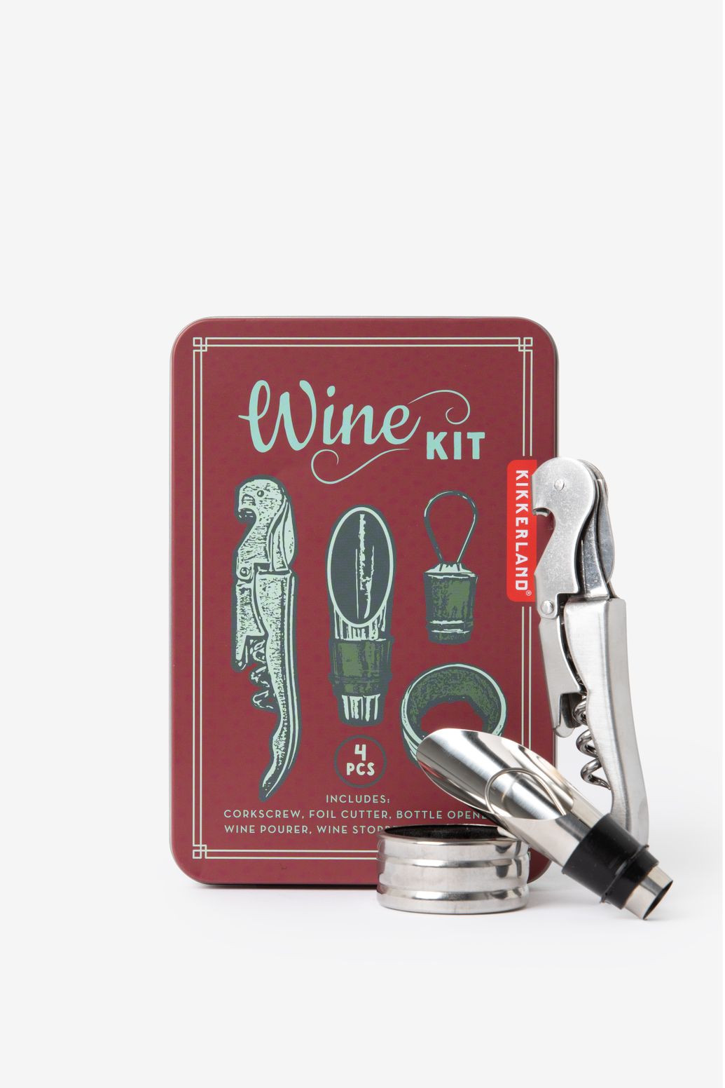 Kikkerland Kit vin rétro
