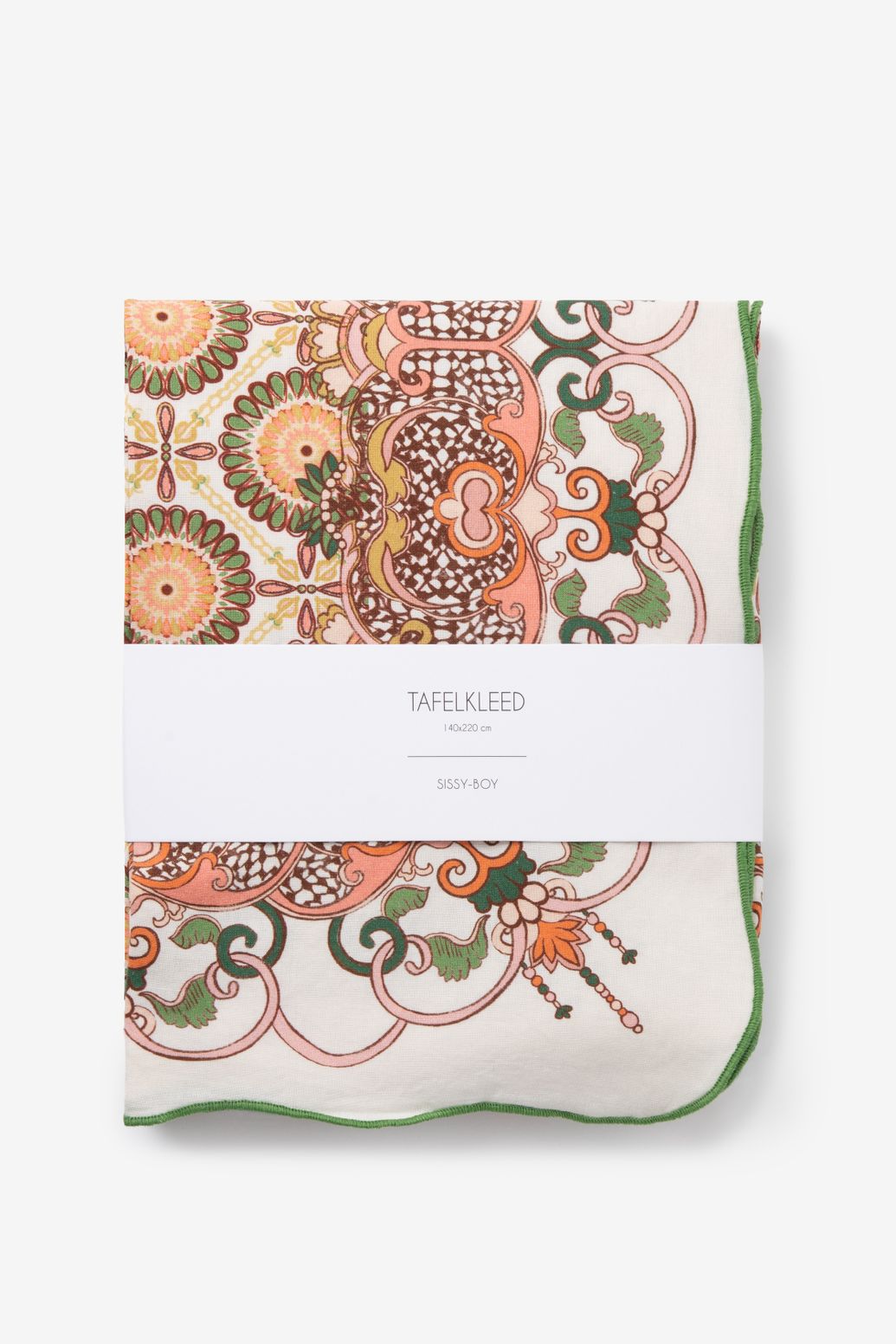 Multicolour tafelkleed met print (140 x 220 cm)