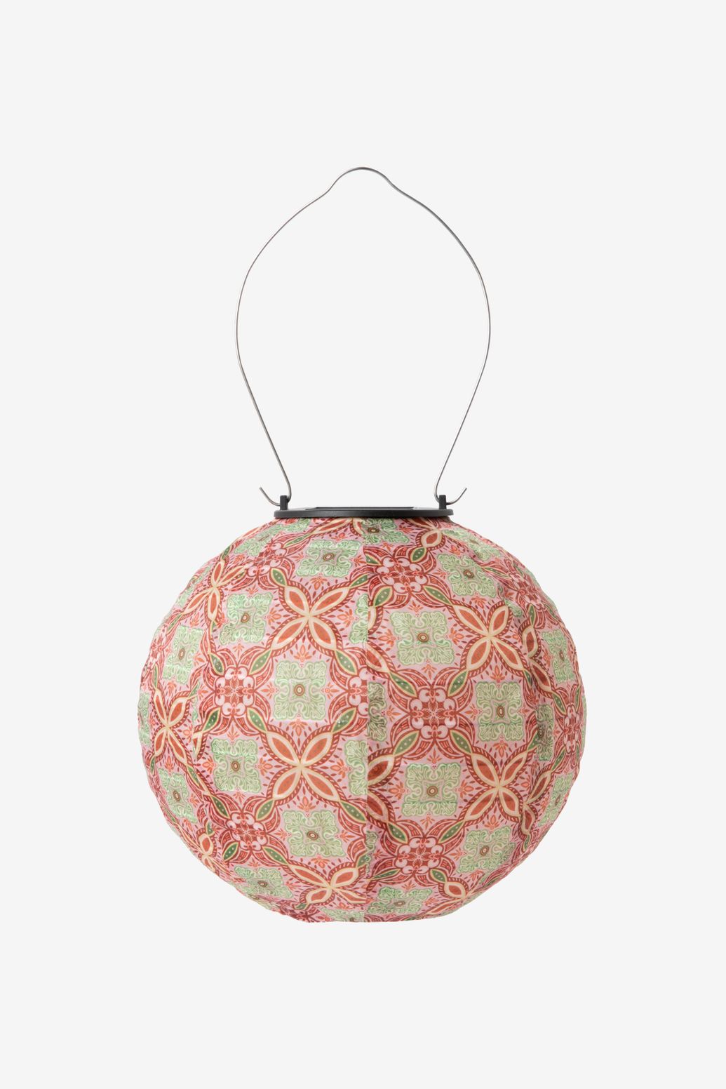 Multicolour lantaarn met bloemenprint small