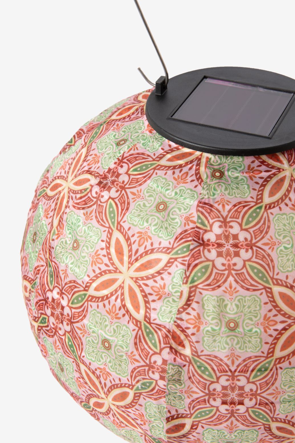 Multicolour lantaarn met bloemenprint small