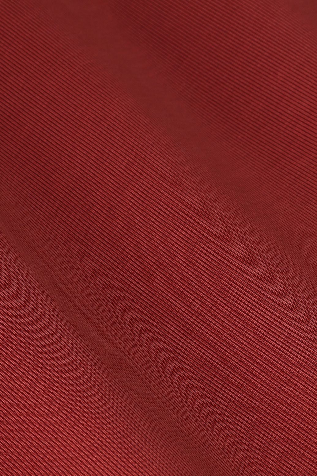 Donkerrode jersey jurk