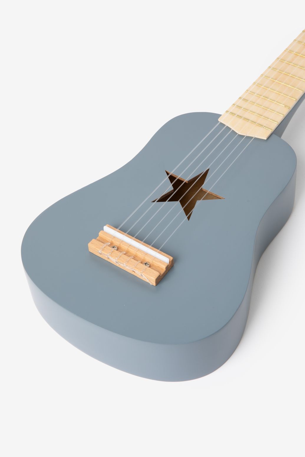 Kids concepts donkergrijze speelgoed gitaar