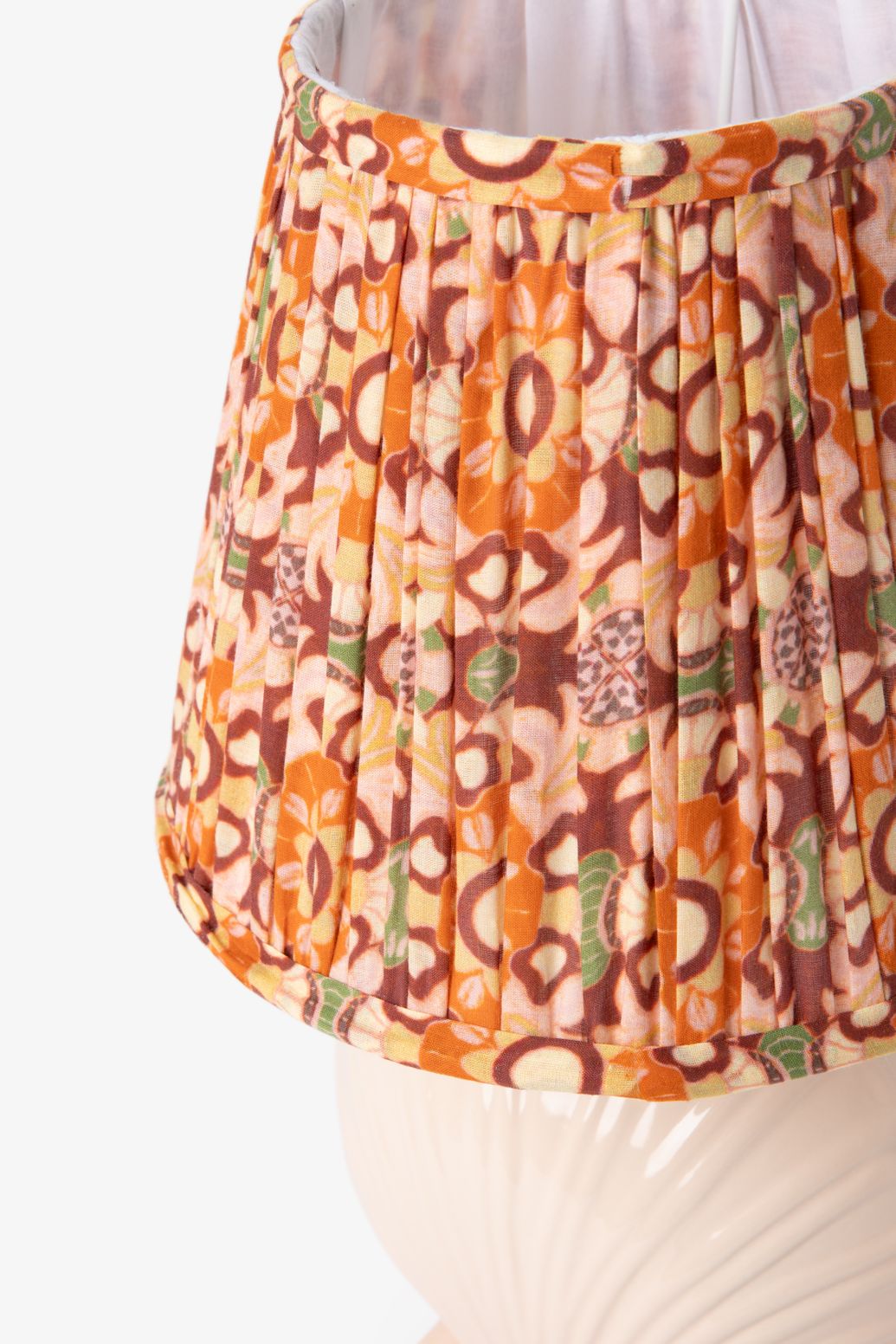 Multicolour tafellamp met print