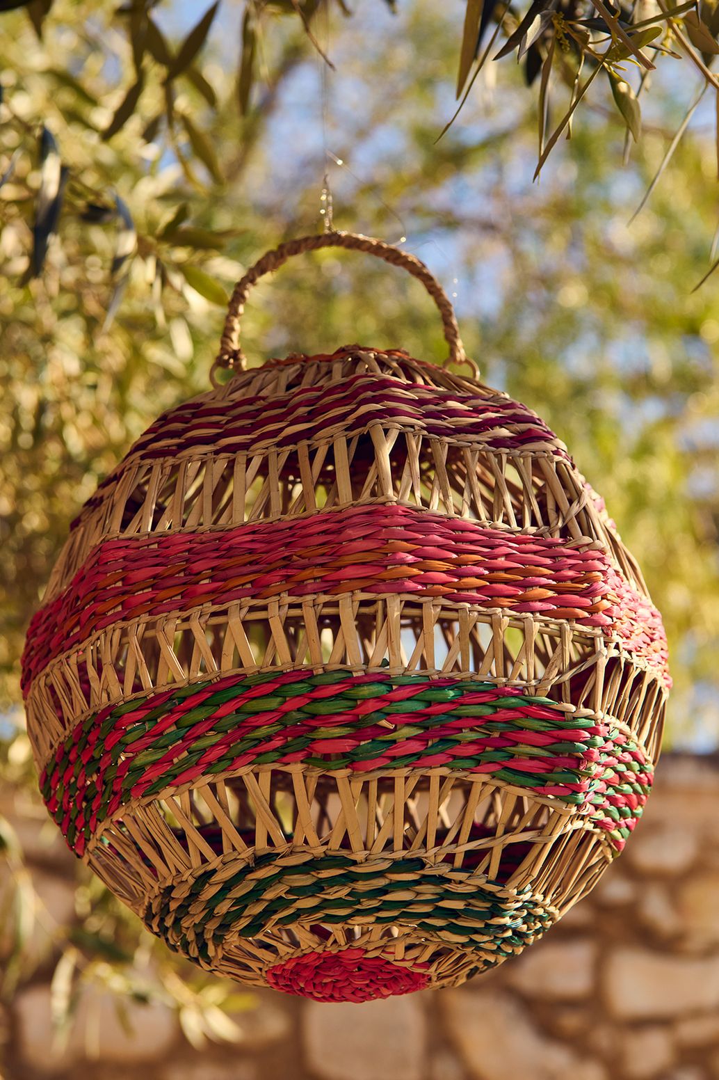 Multicolour lampion medium