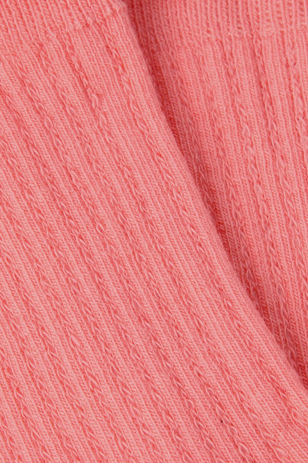 Chaussettes avec volants - rose