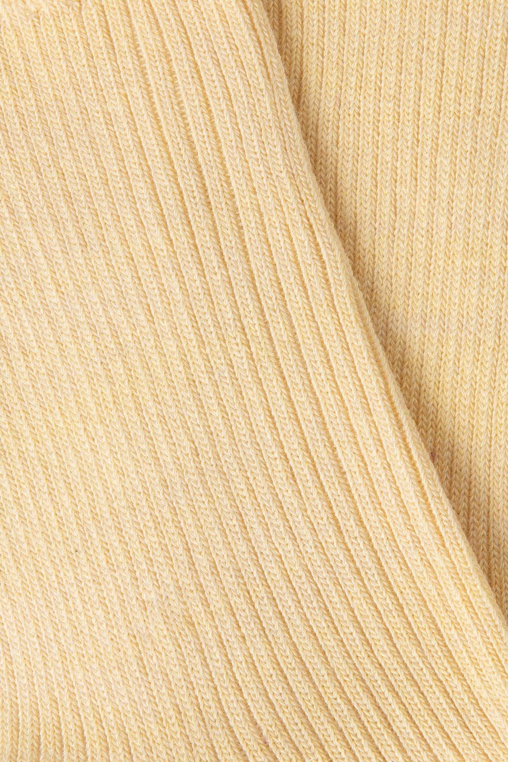 Socken mit Rüschen - gelb