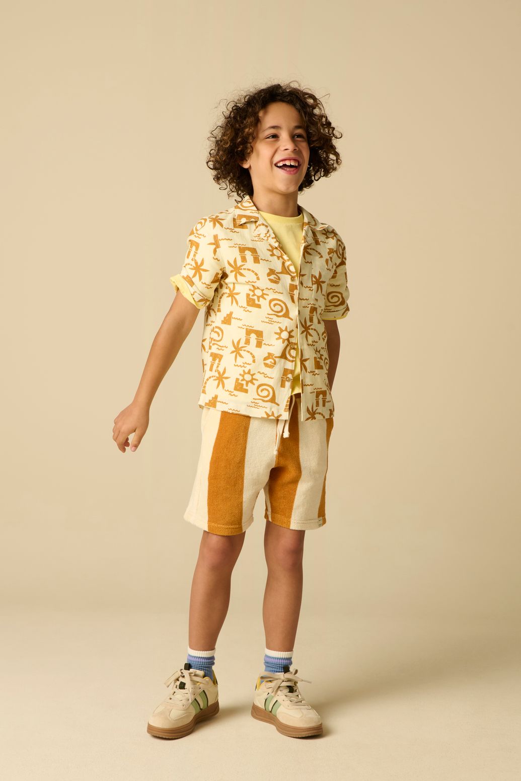 Chemise avec imprimé - blanc
