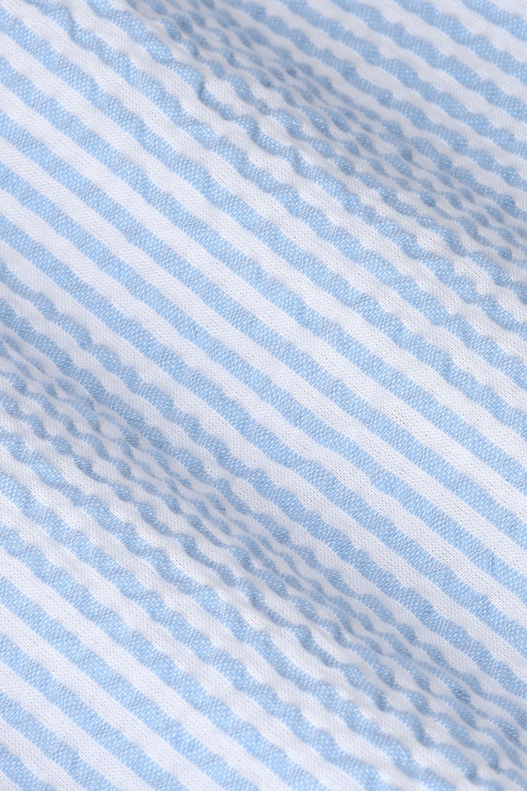 Blauwe gestreepte short