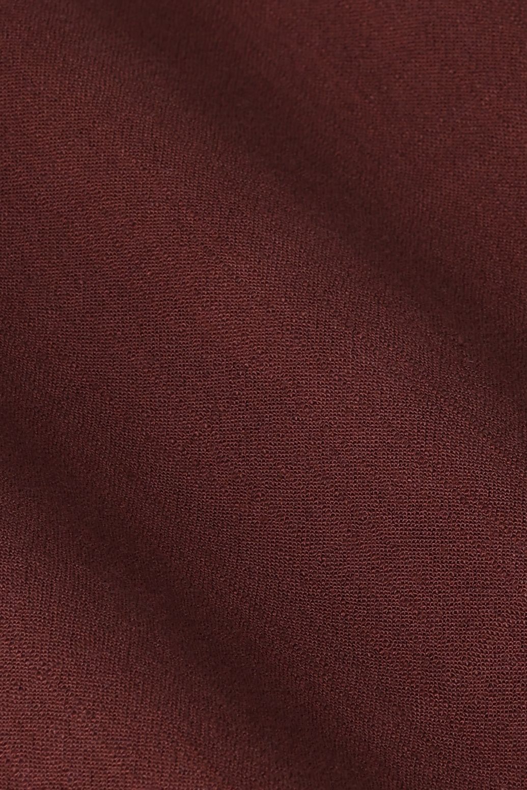 Donkerbruine linnen blouse