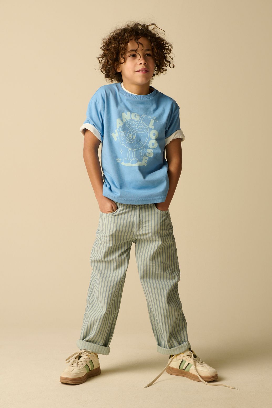 T-shirt avec illustration - bleu