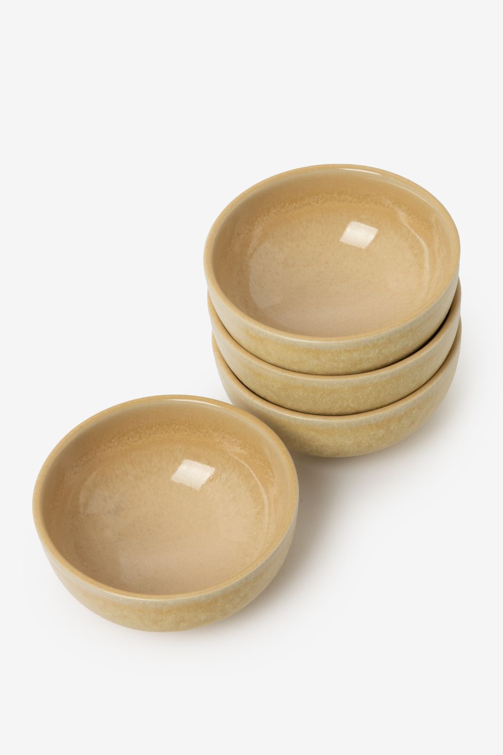 Bols émaillés - jaune clair