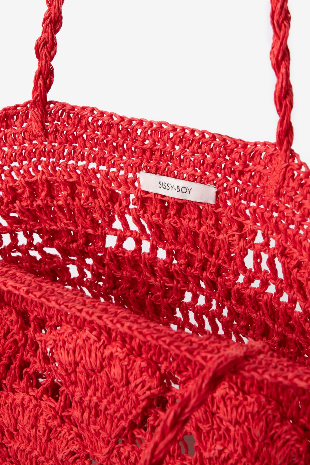 Häkel-Shopper - rot