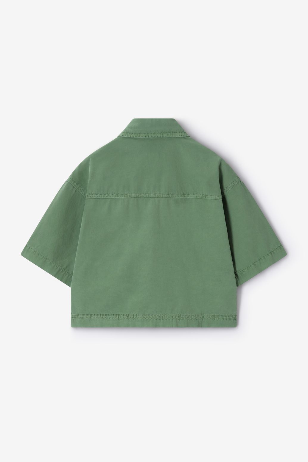 Veste avec poches plaquées - vert