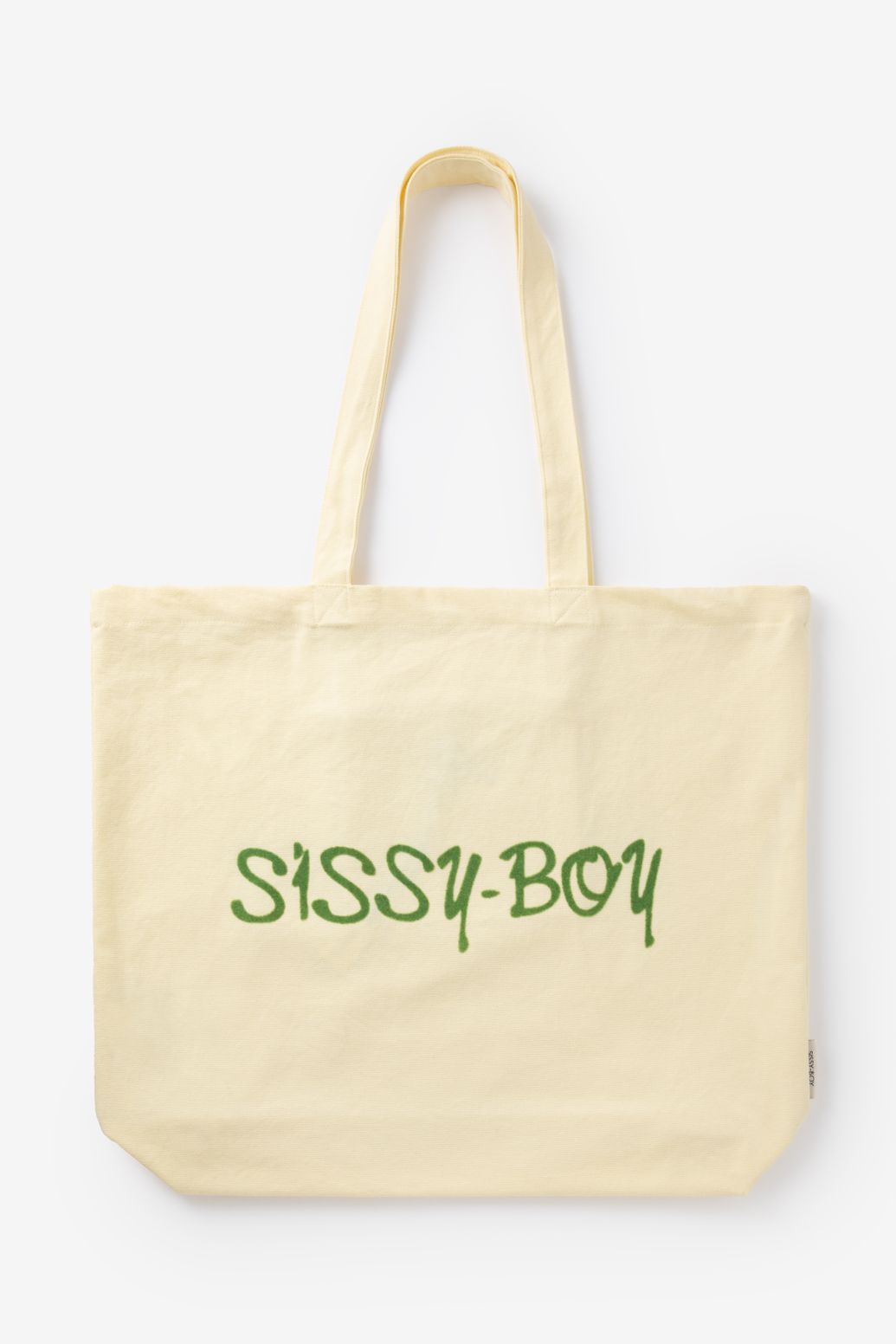 Canvas-Shopper large - hellgelb
