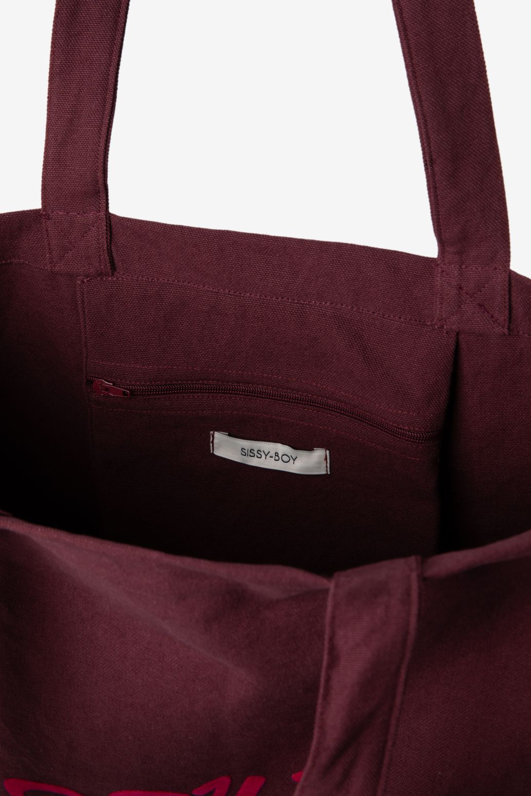 Canvas-Shopper large - lila