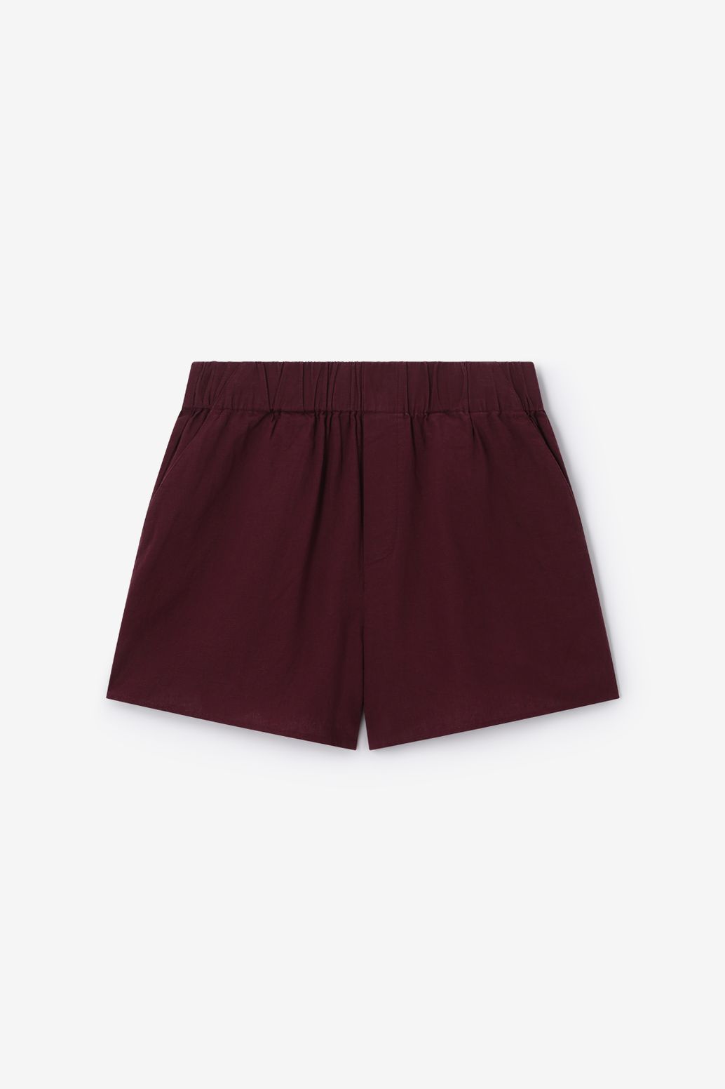 Leinenshorts - lila